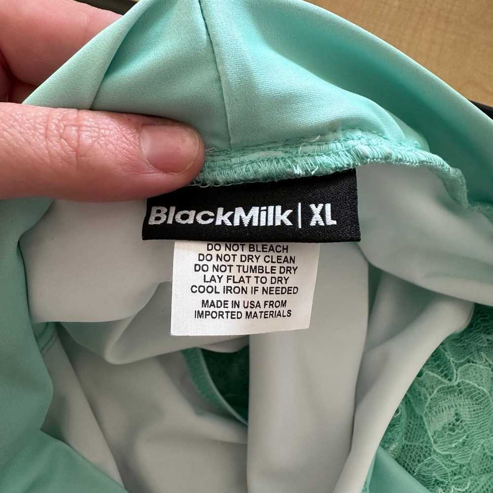 Blackmilk clothing mint split skirt BNWOT size XL… - image 5