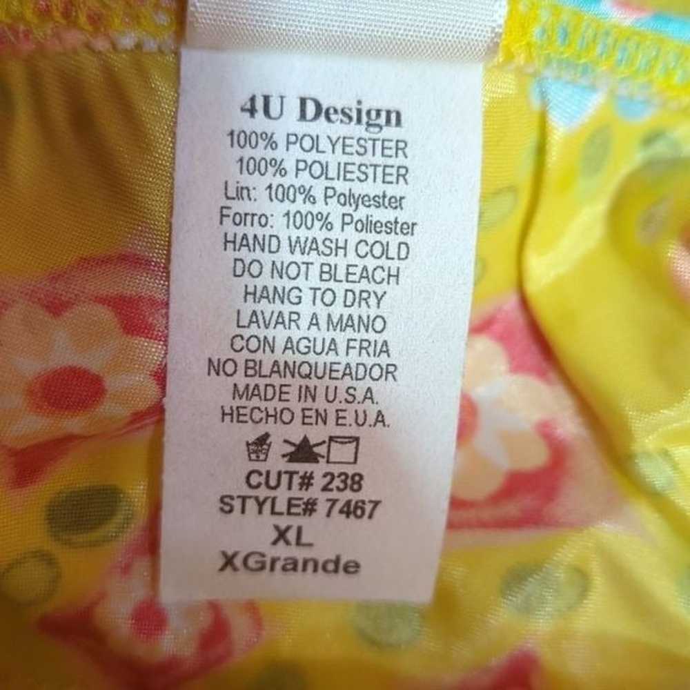 4U Design USA Halter Sun Dress Babydoll Fairy Coq… - image 8