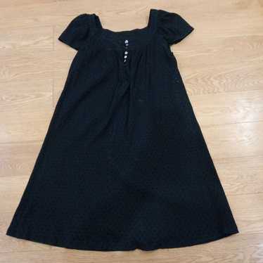 TSUMORI CHISATO Black Short Sleeve Knee-Length Dr… - image 1