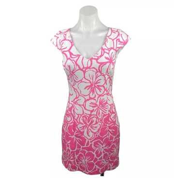 Lily Pulitzer Desiree Pink & White Floral Dress