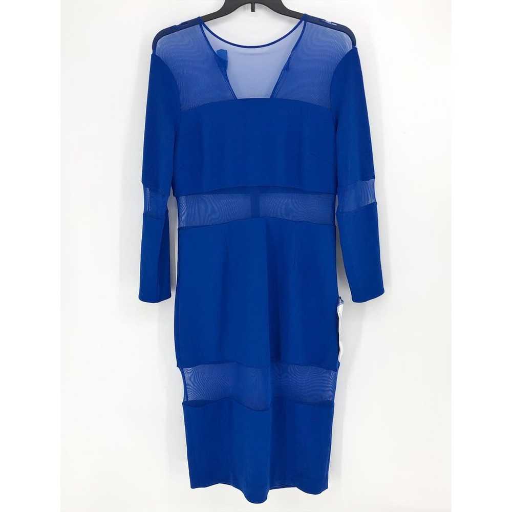 DRESS THE POPULATION Ilaria Dress XXL Blue Long S… - image 4