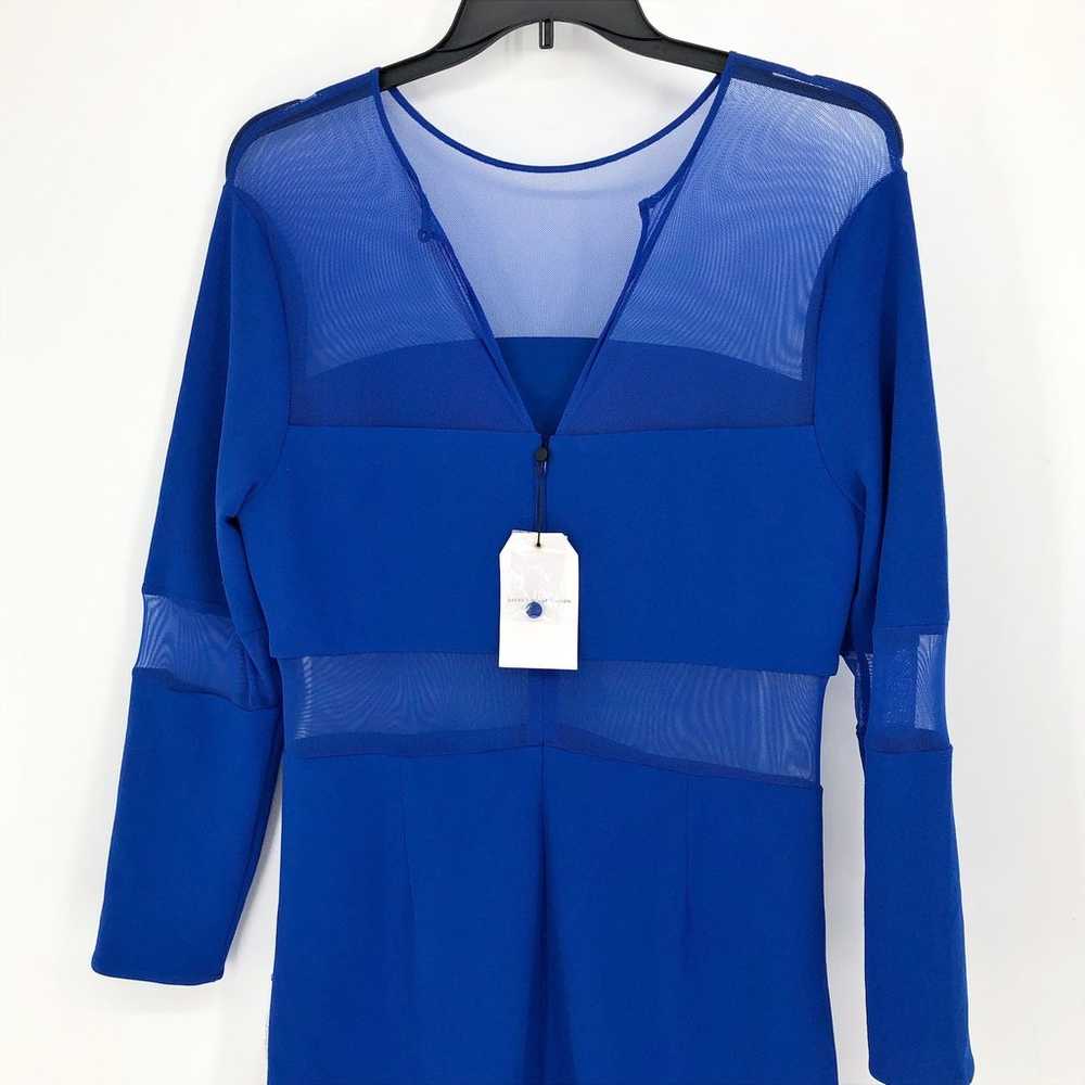 DRESS THE POPULATION Ilaria Dress XXL Blue Long S… - image 8