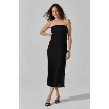 Astr Plisse textured tube dress - image 1