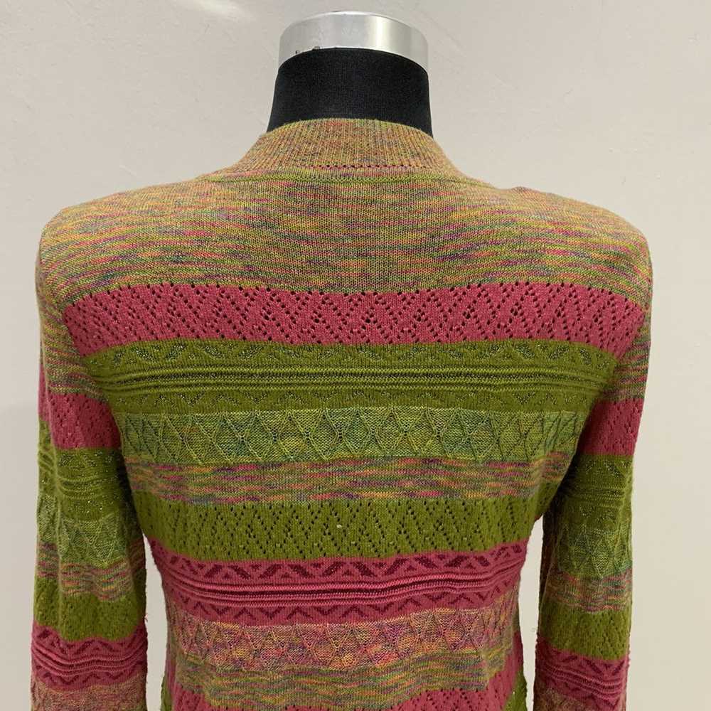 Aran Isles Knitwear × Coloured Cable Knit Sweater… - image 10