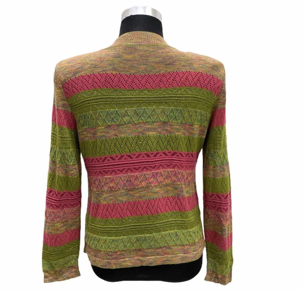 Aran Isles Knitwear × Coloured Cable Knit Sweater… - image 2