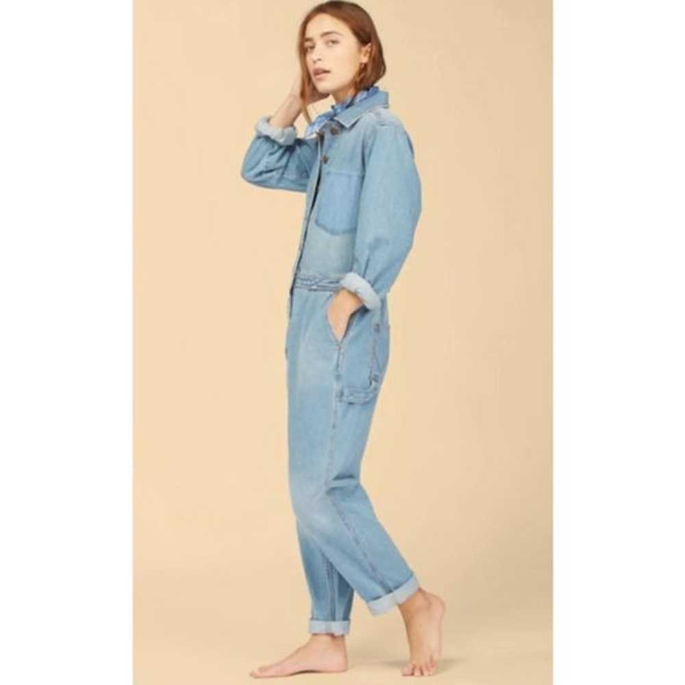 Wrangler x Billabong On The Range Denim Jumpsuit … - image 2