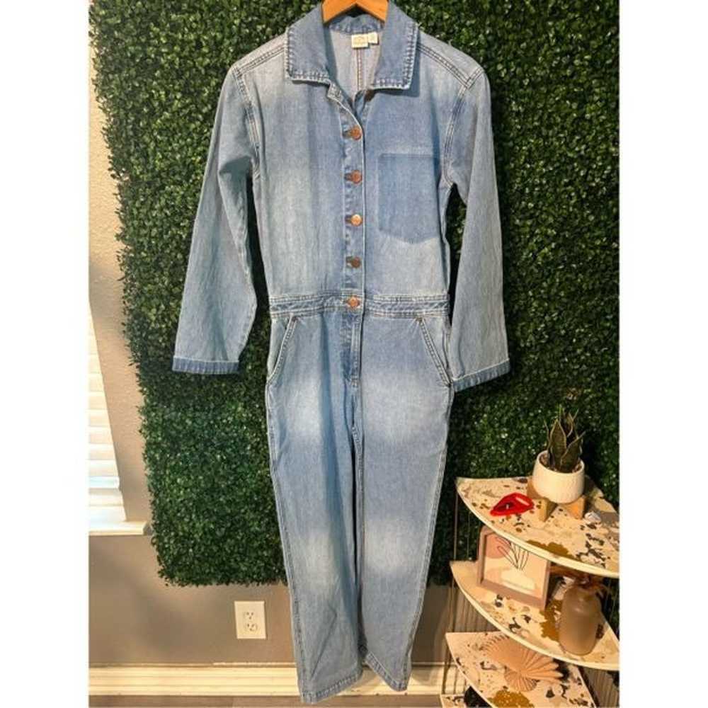 Wrangler x Billabong On The Range Denim Jumpsuit … - image 3