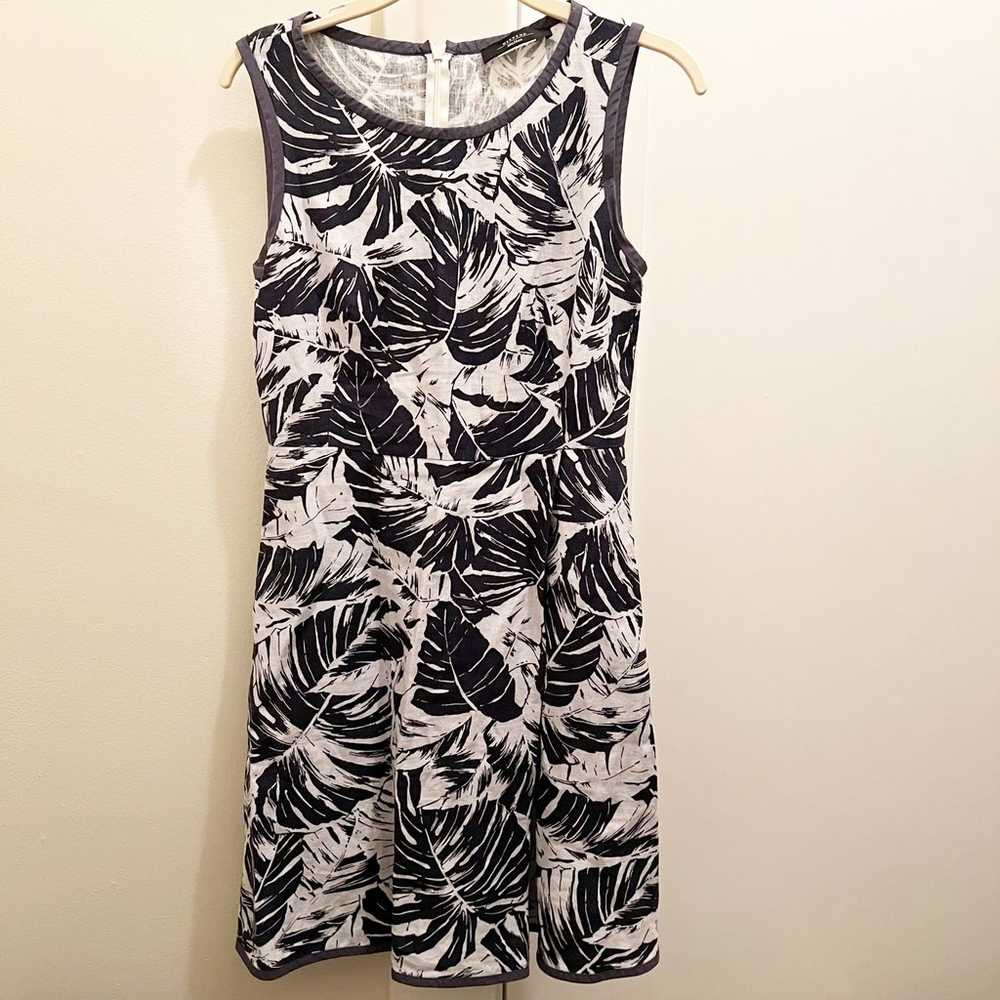 Weekend Max Mara Prince Leaf Print Dress - image 2