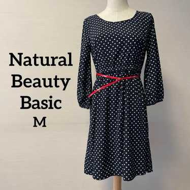 Natural Beauty Basic Polka Dot Dress