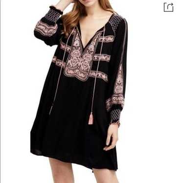 Free People wind willow mini dress