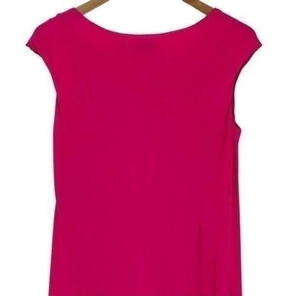 Joseph Ribkoff Short Cap Sleeve Asymmetrical Flow… - image 5