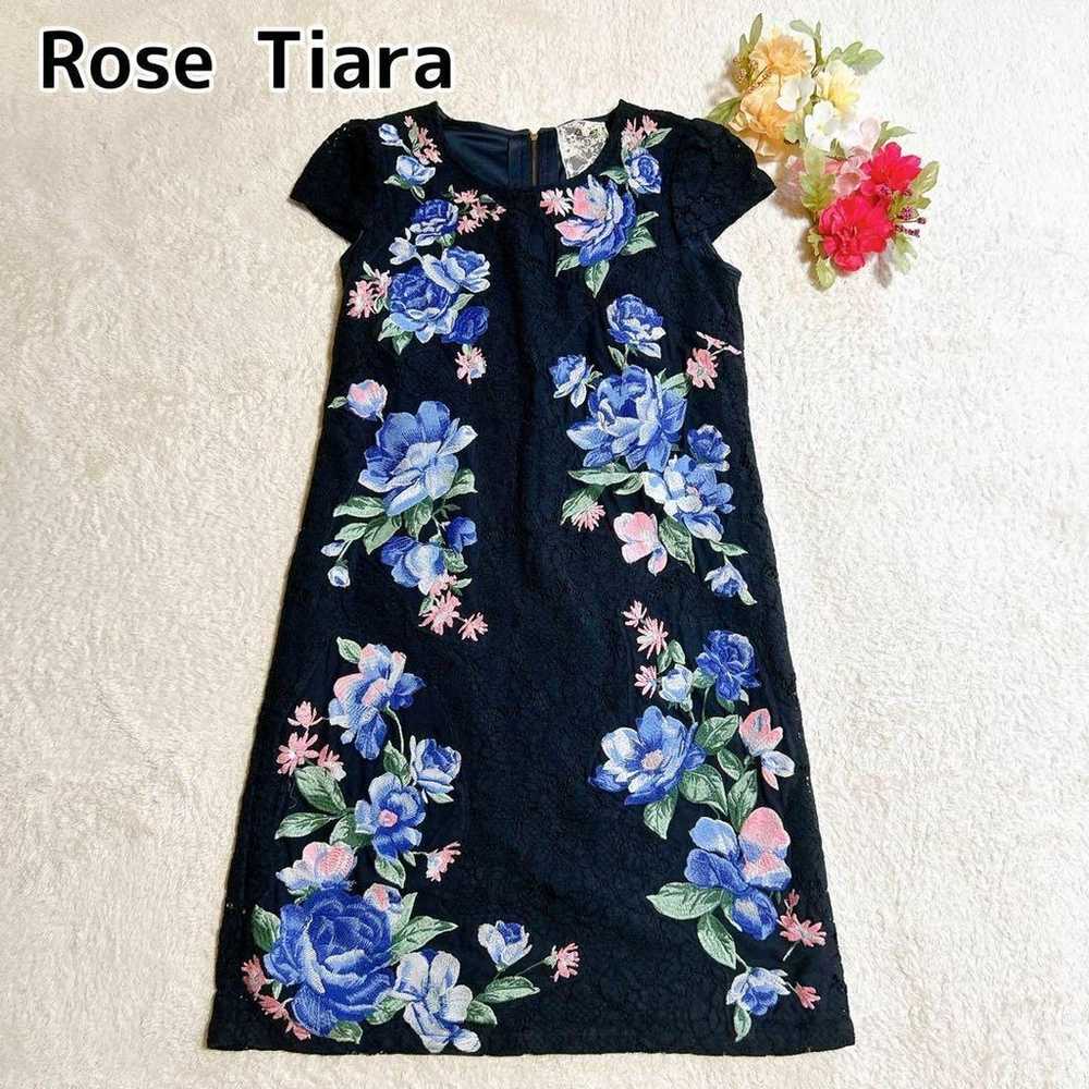 Rose Tiara Sample Item? Floral Embroidered Dress … - image 1