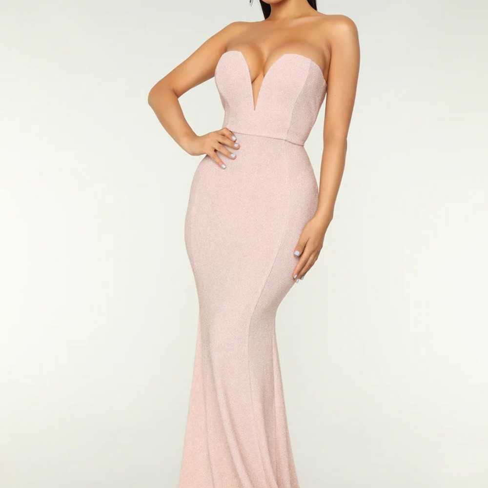 Glitter Bomb Dress - Blush - image 1