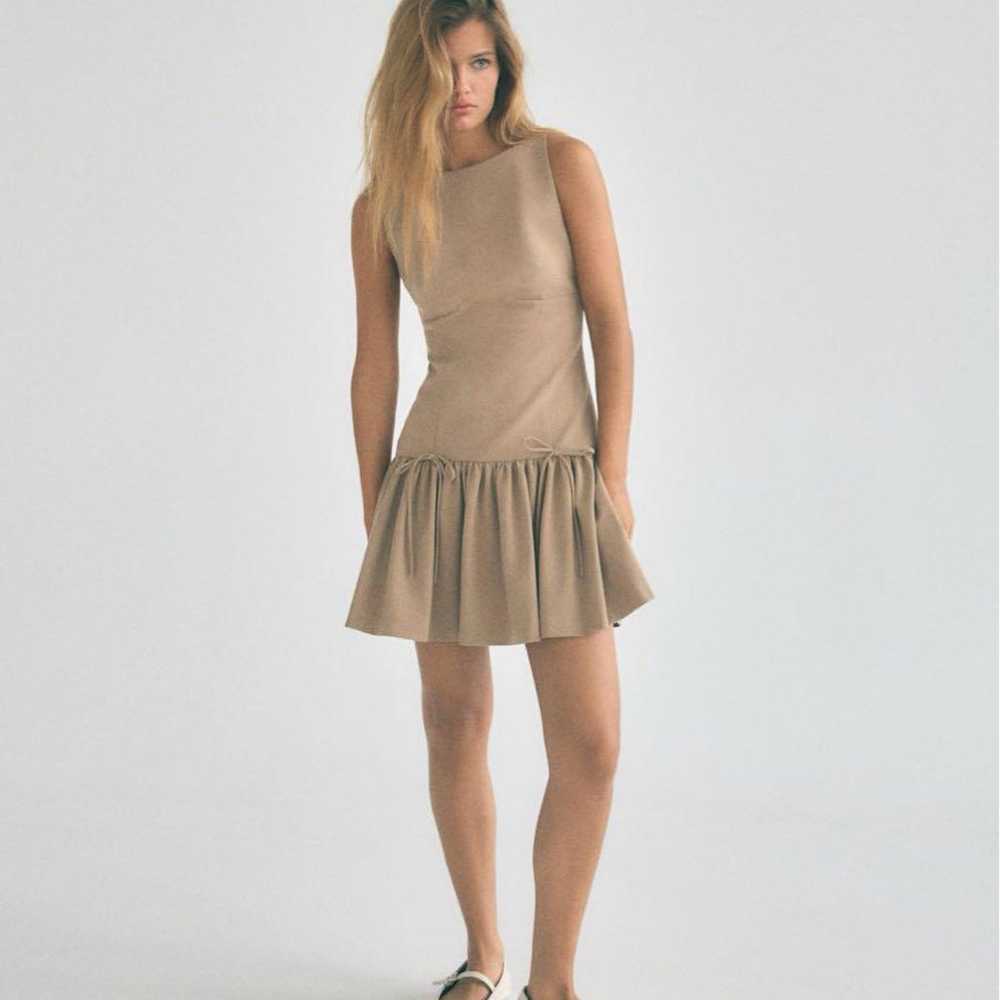 ZARA 2024AW Short Dress with Ribbon - image 2