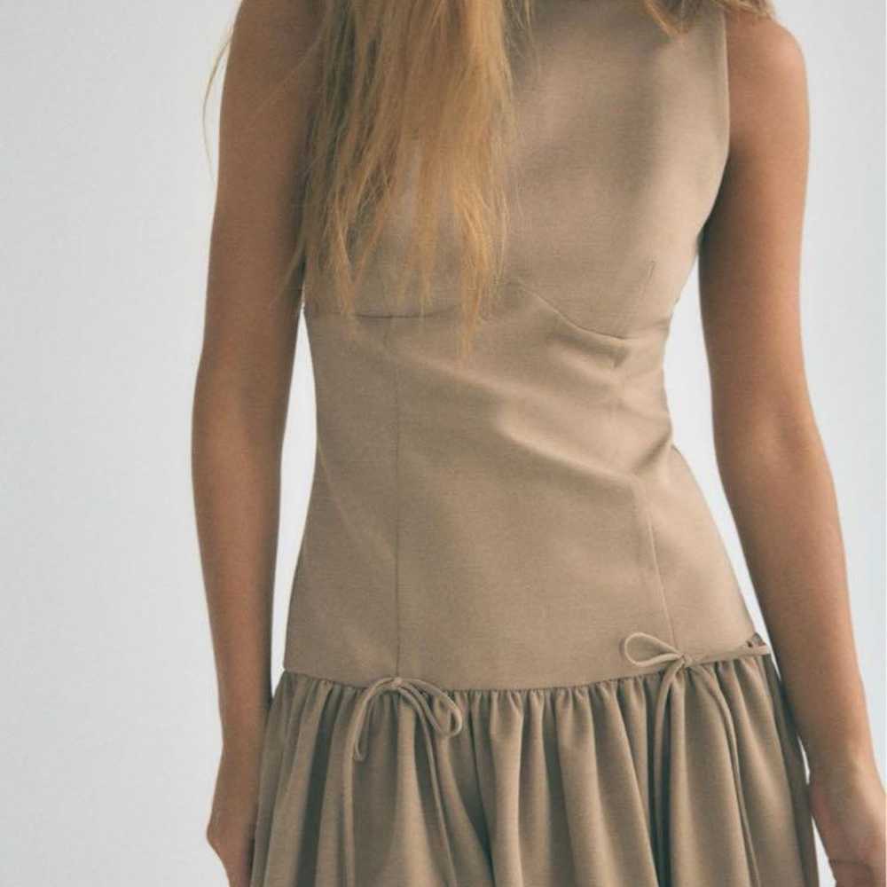 ZARA 2024AW Short Dress with Ribbon - image 3