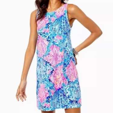 Lilly Pulitzer Kipton Romper One Shoulder Dress orders Pink Isle Snappy Turtle NWT sz 2