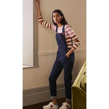 Boden Overalls Slim Fit Denim Dungarees Womens Siz