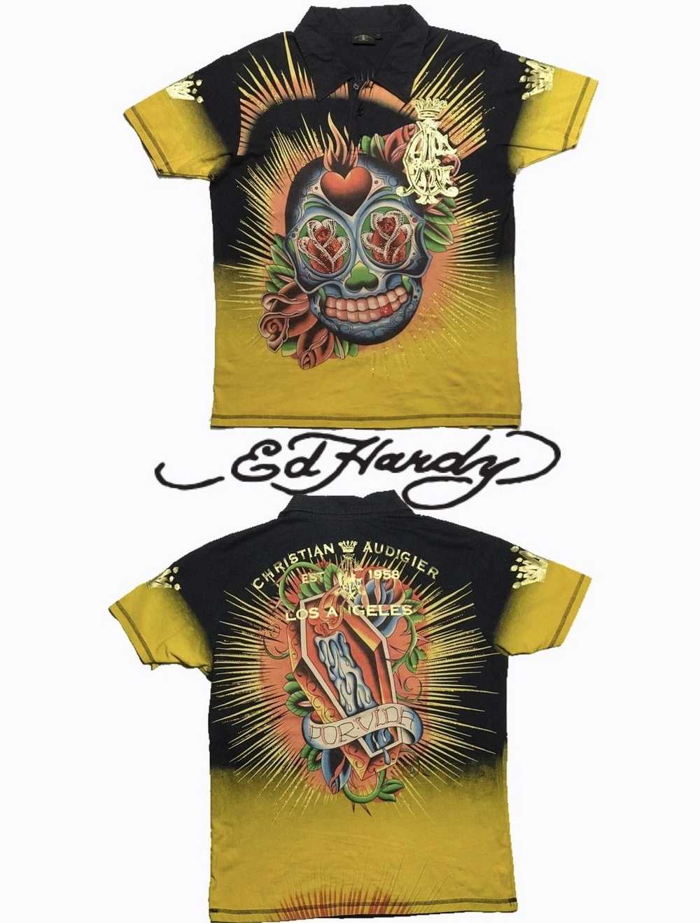 Christian Audigier × Ed Hardy × Vintage Ed Hardy … - image 1