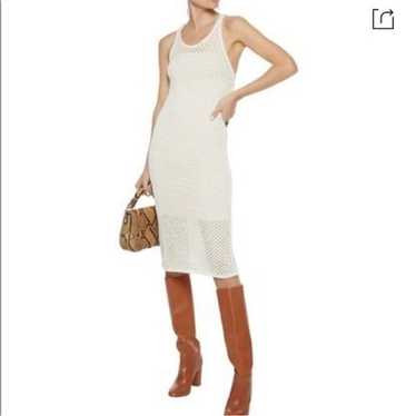 Current Elliott The Blitzed Dress - cream