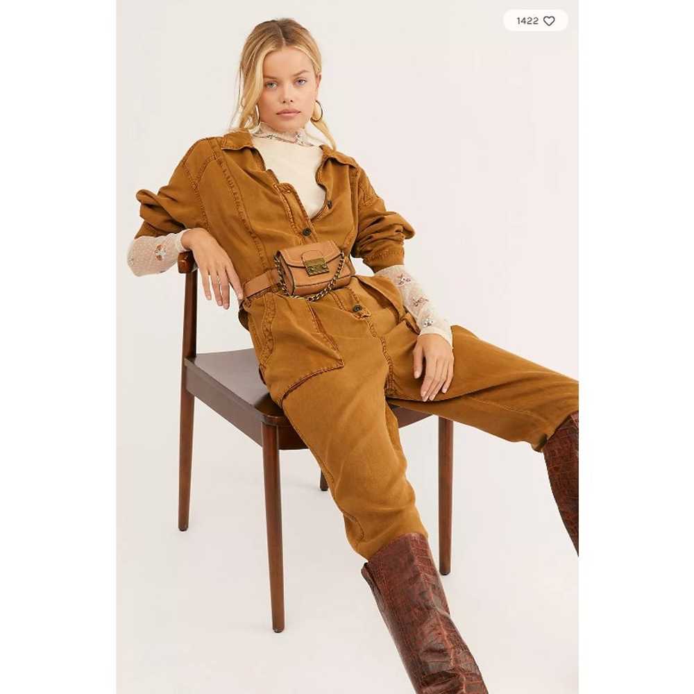 NEW Free People BETTER TOGETHER Coverall Jumpsuit… - image 2