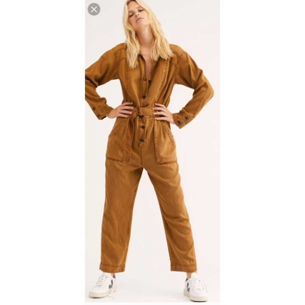 NEW Free People BETTER TOGETHER Coverall Jumpsuit… - image 3