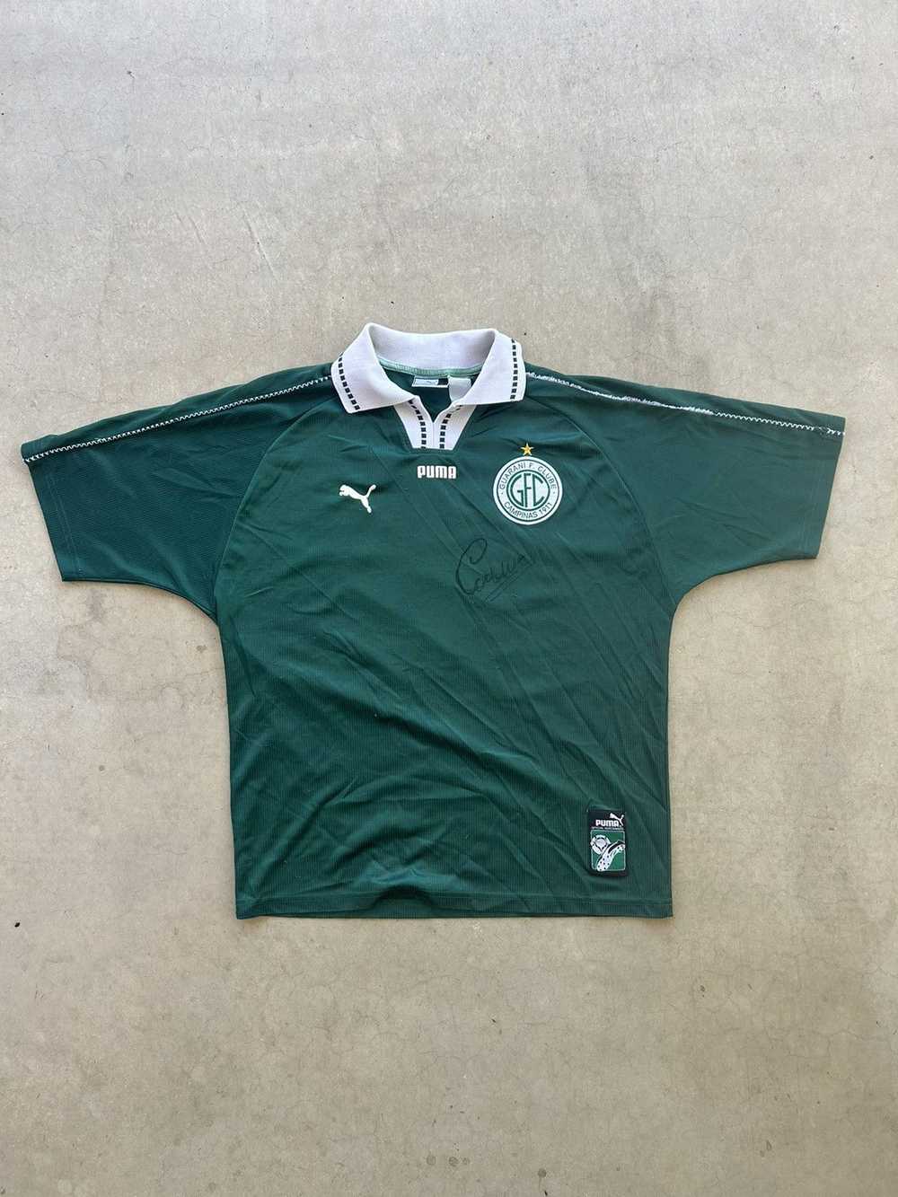 Puma × Rare × Soccer Jersey Vintage Guarani Puma … - image 1