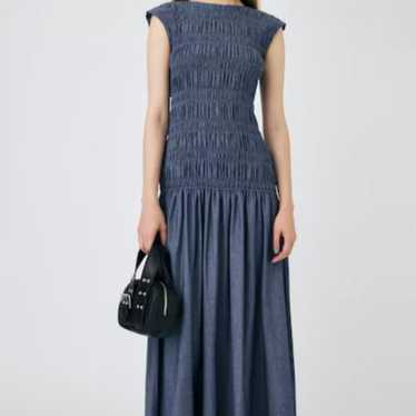 MOUSSY SHIRRING GATHER SUMMER Dress - image 1