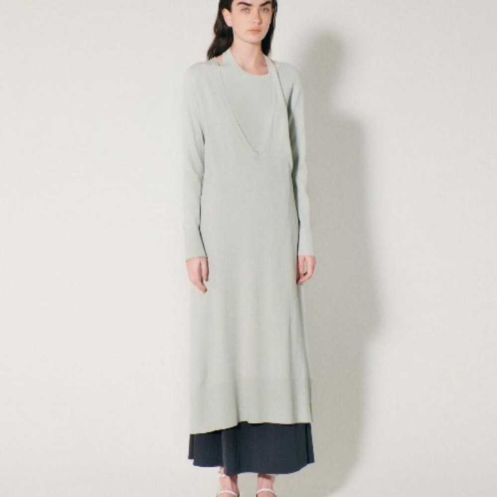 IRENE Layered Knit Dress One-piece Gray Irene Lon… - image 2