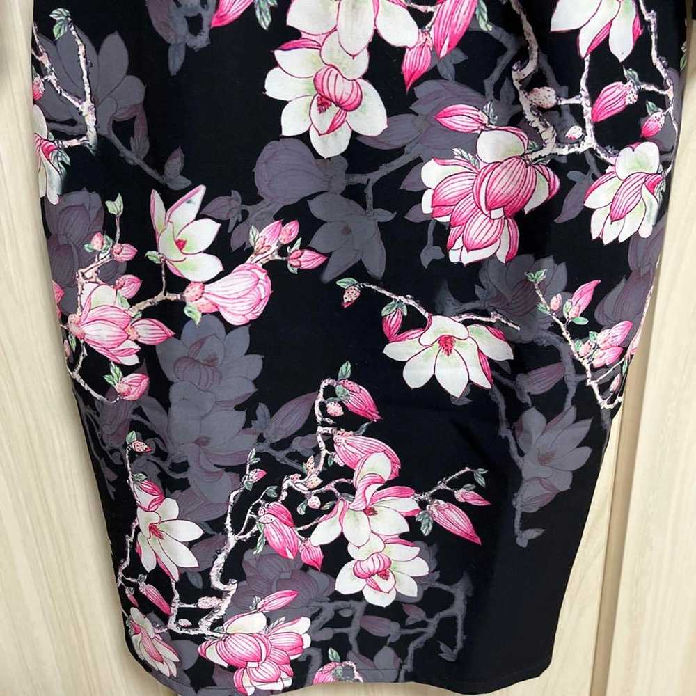 Paper Dolls London Tight Dress Floral Print Size 8 - image 6