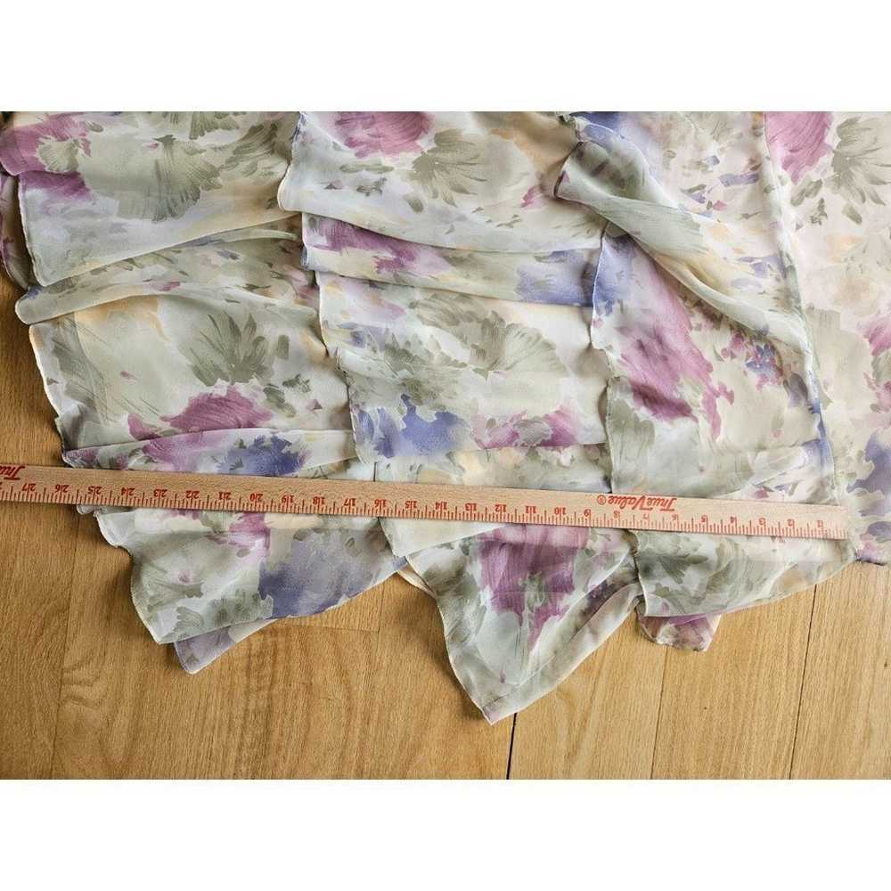 VTG Ursula of Switzerland Tiered flutter Floral A… - image 8