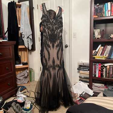 black formal dress