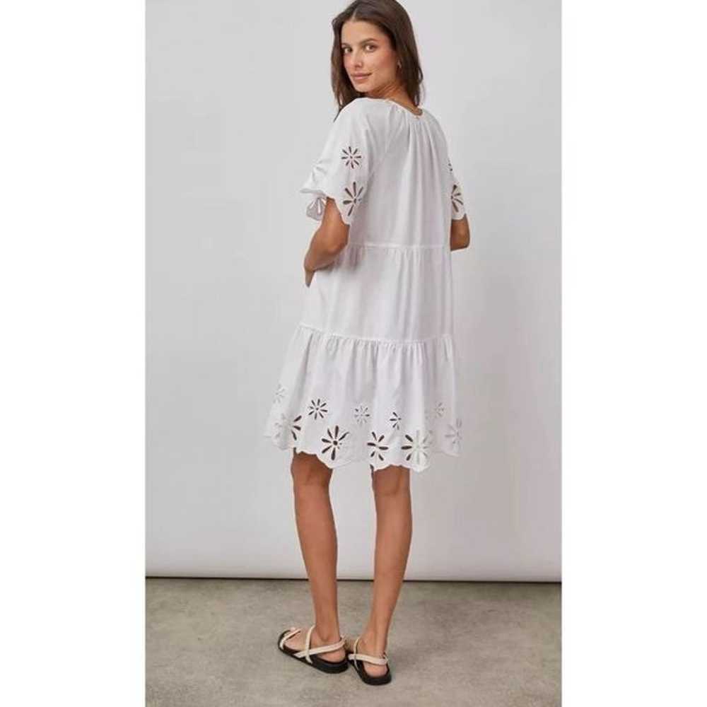 Rails Arielle Dress White Eyelet Organic Cotton B… - image 2