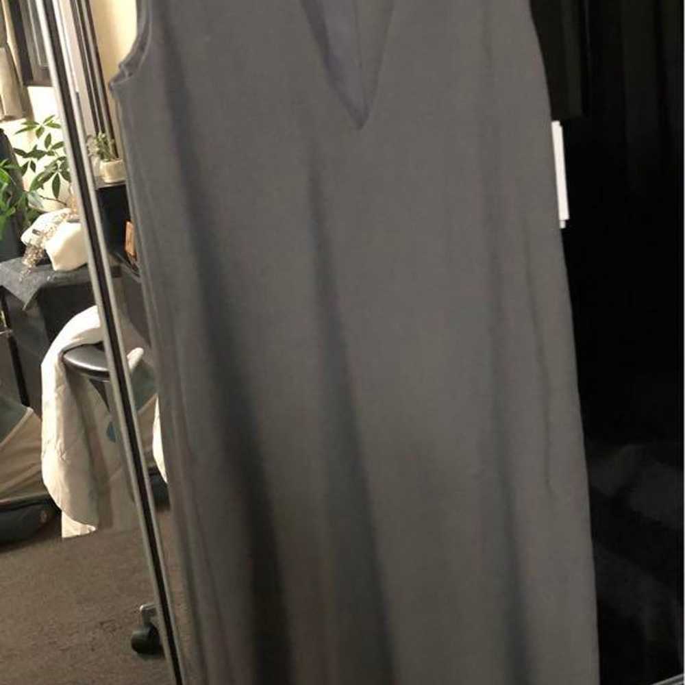 Mila Owen Dress Gray S Long Dress - image 1