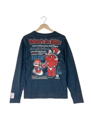 Tedman × Vintage Vintage Tedman Fire Fighter Y2K … - image 1