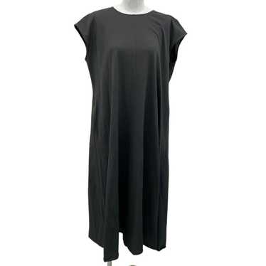 23区 Light pique jersey flare dress 592 - image 1