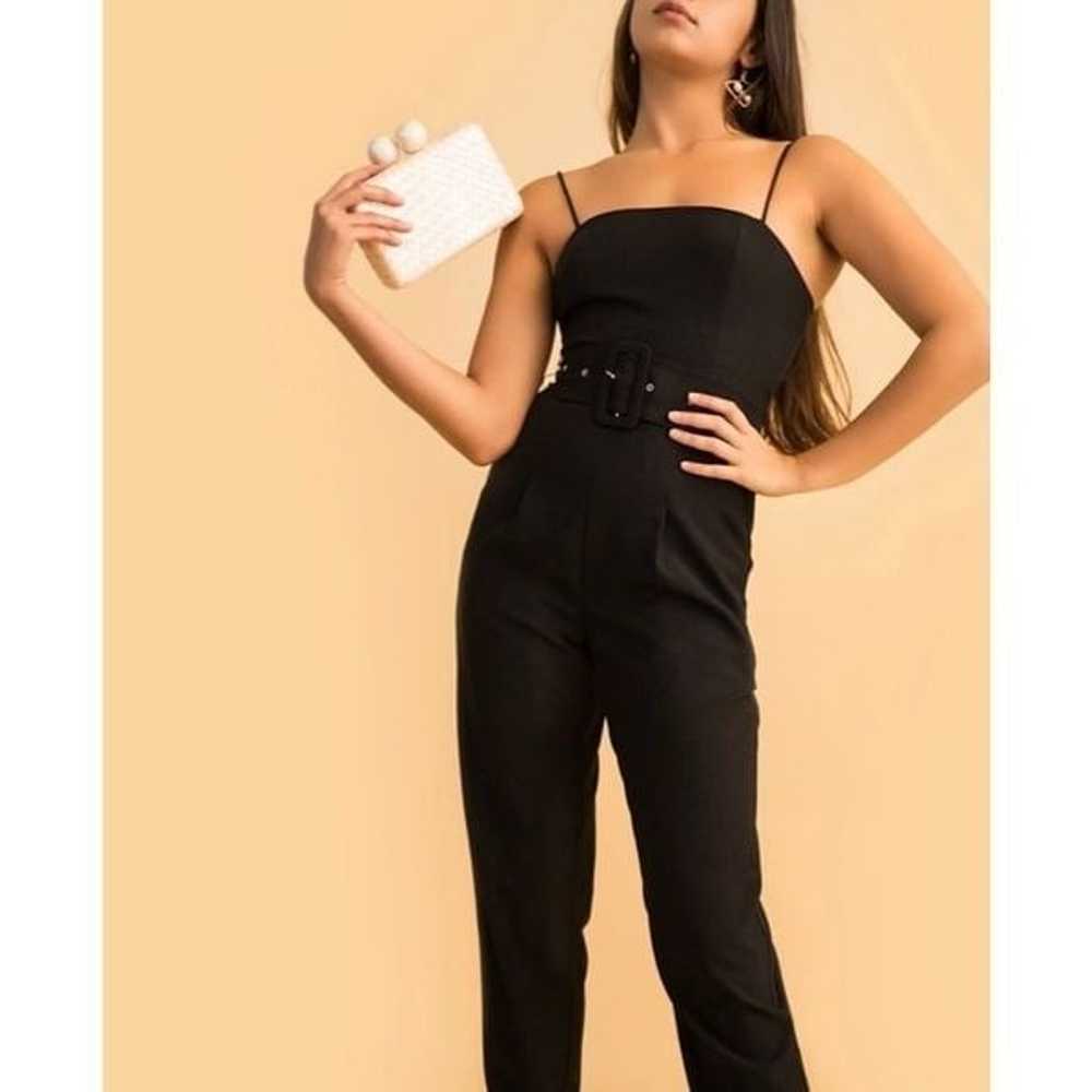 C/meo collective as long as belted black jumpsuit - image 3