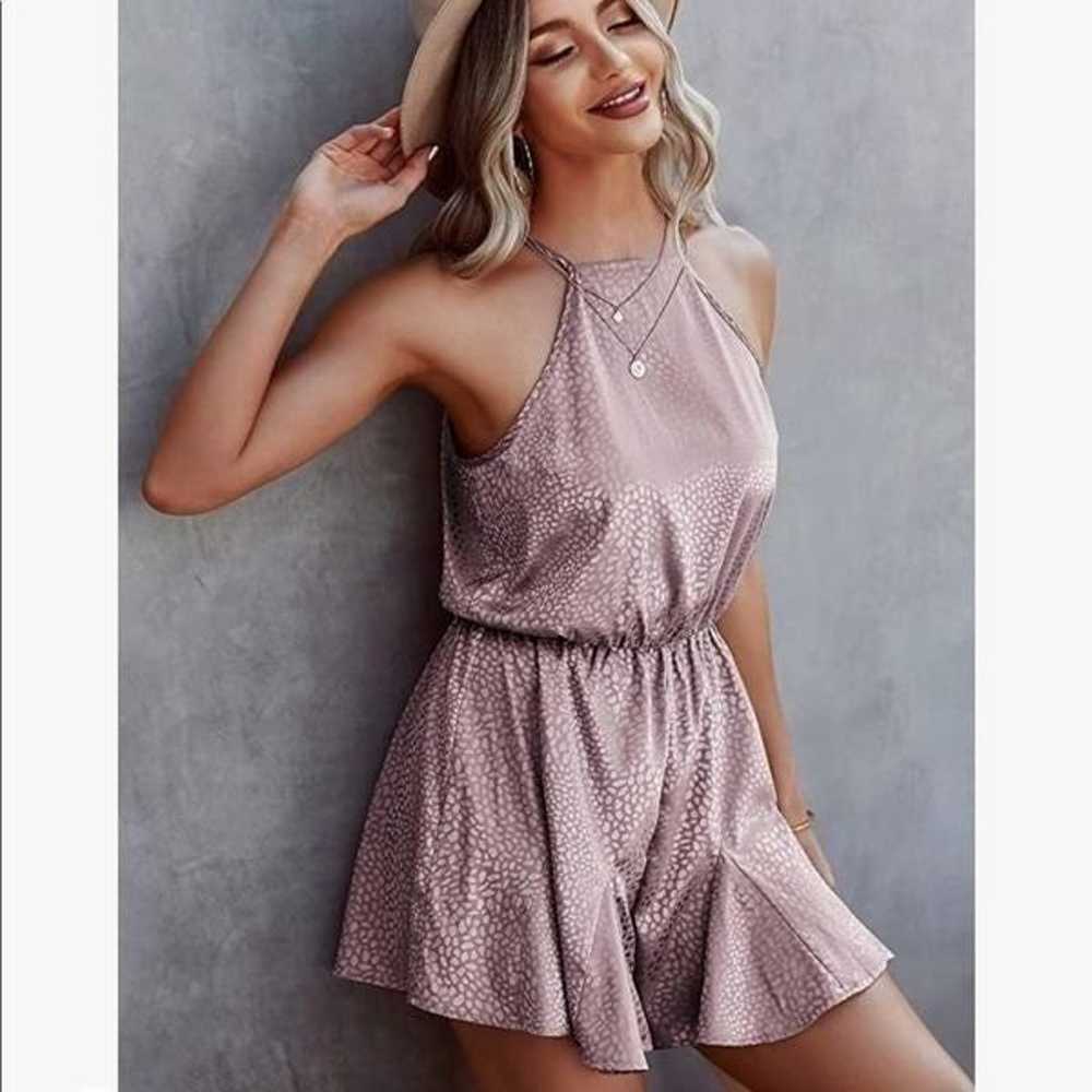 NEW Halter Neck Summer Romper - image 1