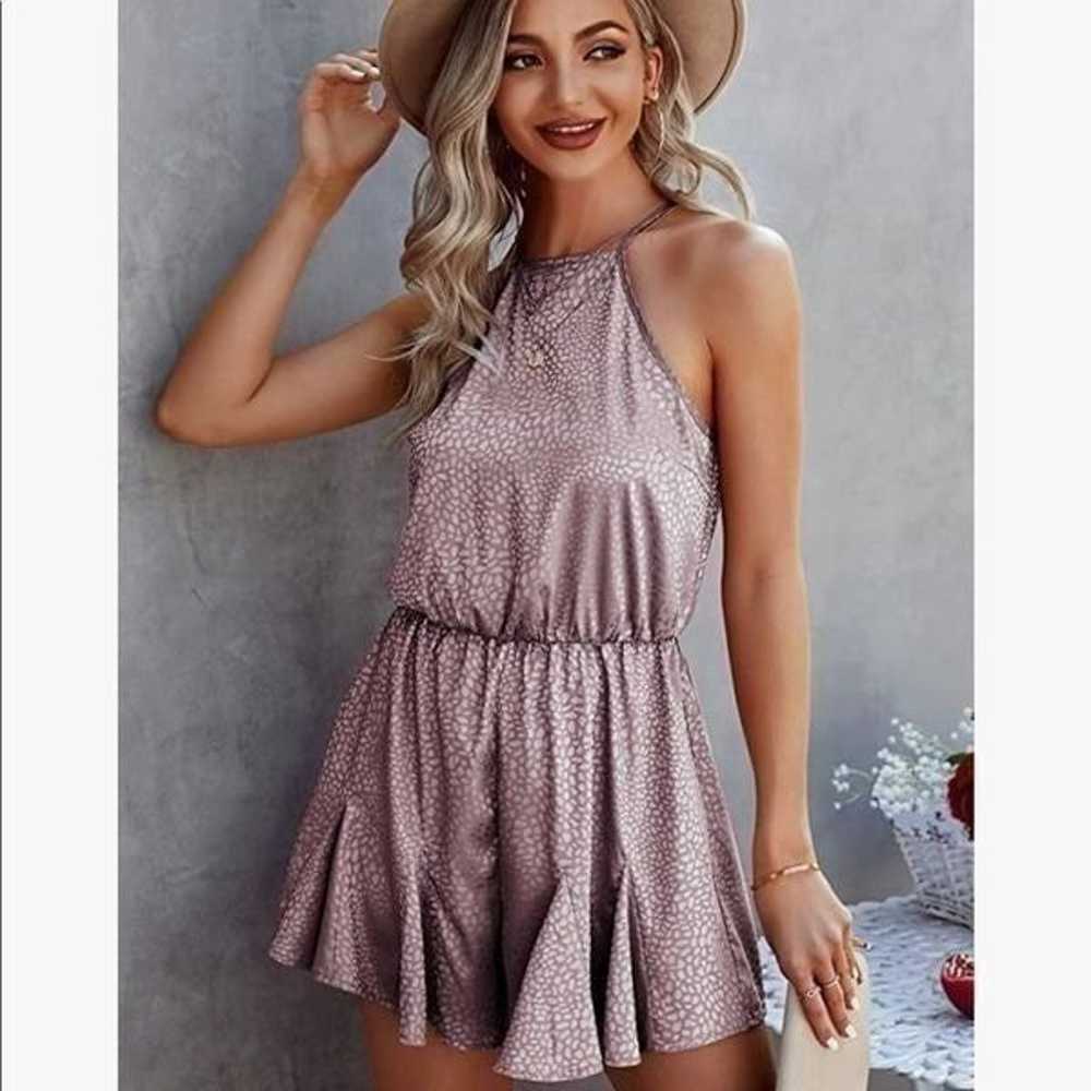 NEW Halter Neck Summer Romper - image 2