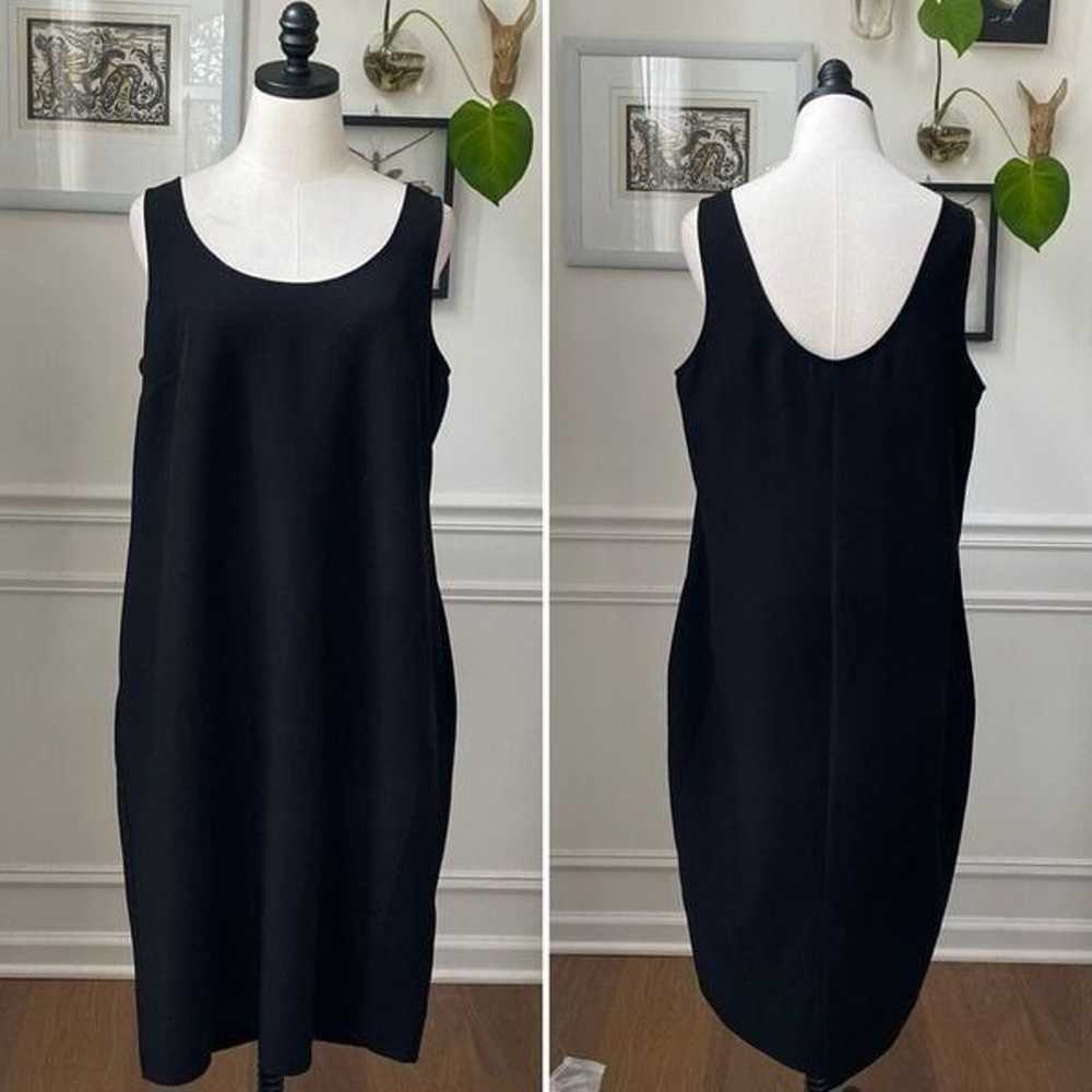 Universal Standard Remi Crepe Dress Black XS 12 10 - image 2