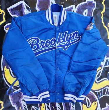 LA Dodgers スタジャン Made in USA VINTAGE Vintage Stitches Genuine Los Angeles Dodgers Jacket Size