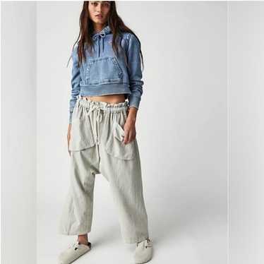 Free People Runyon Oversized Striped Pants