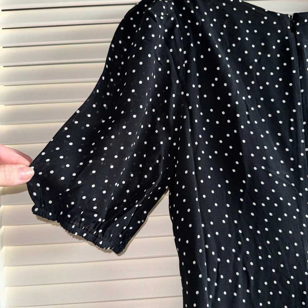 Reformation polka dot dress size S - image 6