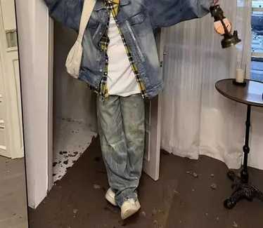 Japanese Brand × Jean × Streetwear Vintage washed… - image 1