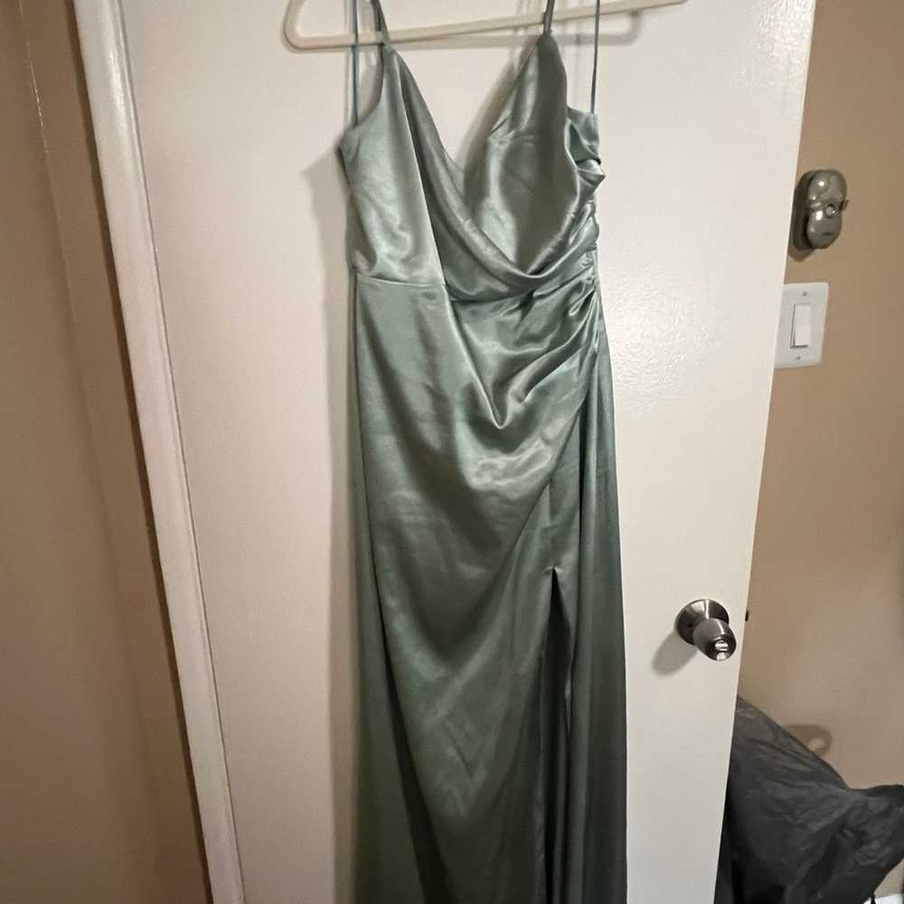 Sage Green Dress - image 10