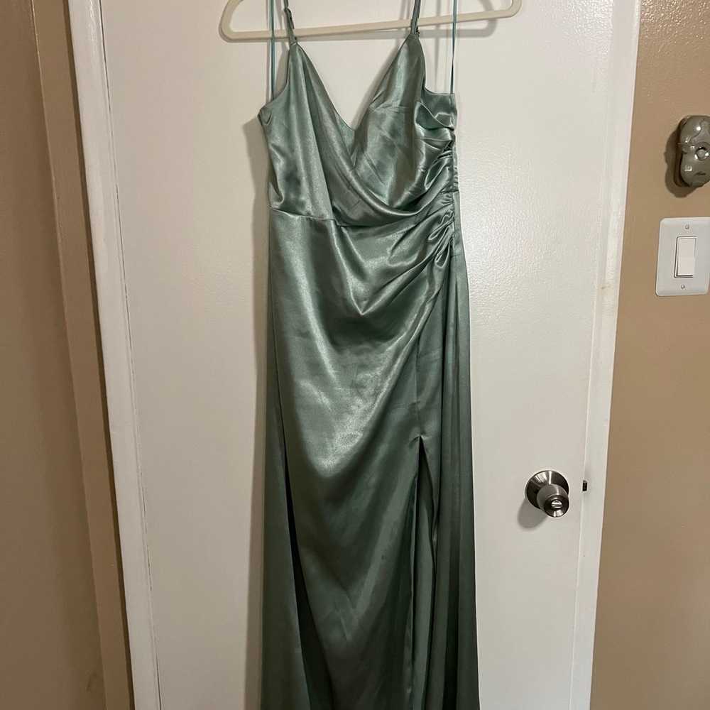 Sage Green Dress - image 8