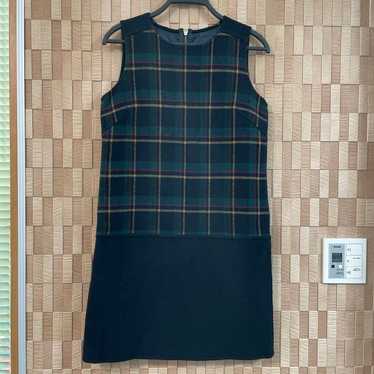 Mackintosh Philosophy Checked Pattern Sleeveless … - image 1