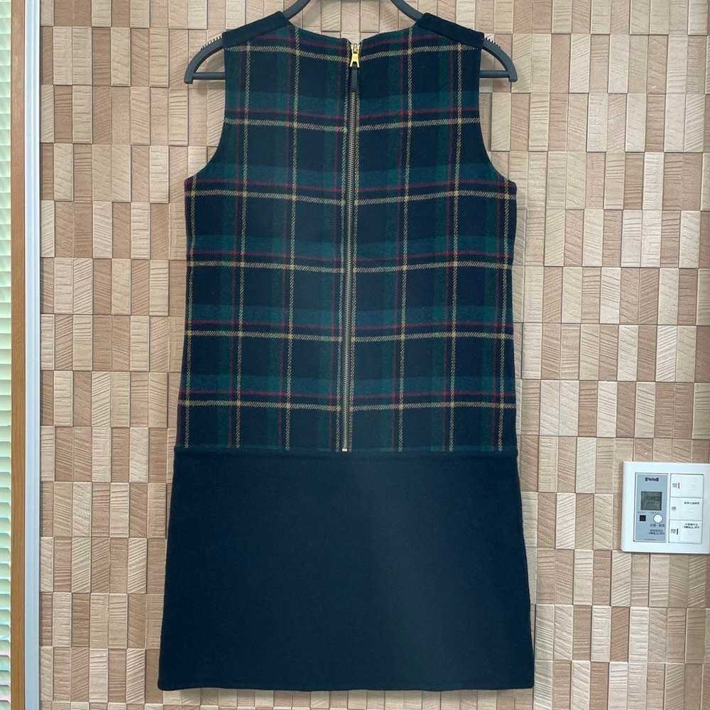 Mackintosh Philosophy Checked Pattern Sleeveless … - image 2