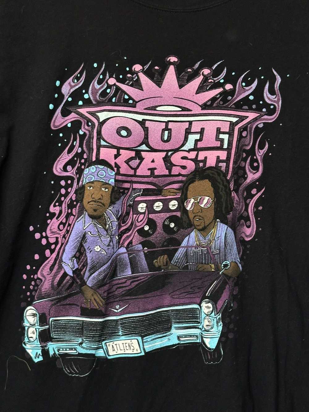 Outkast OutKast ATLIENS Vintage Graphic Short Sle… - image 2