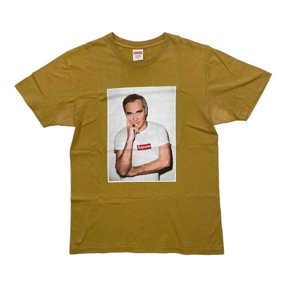 Supreme Morrissey Short Sleeve Tee Shirt Gold - image 1