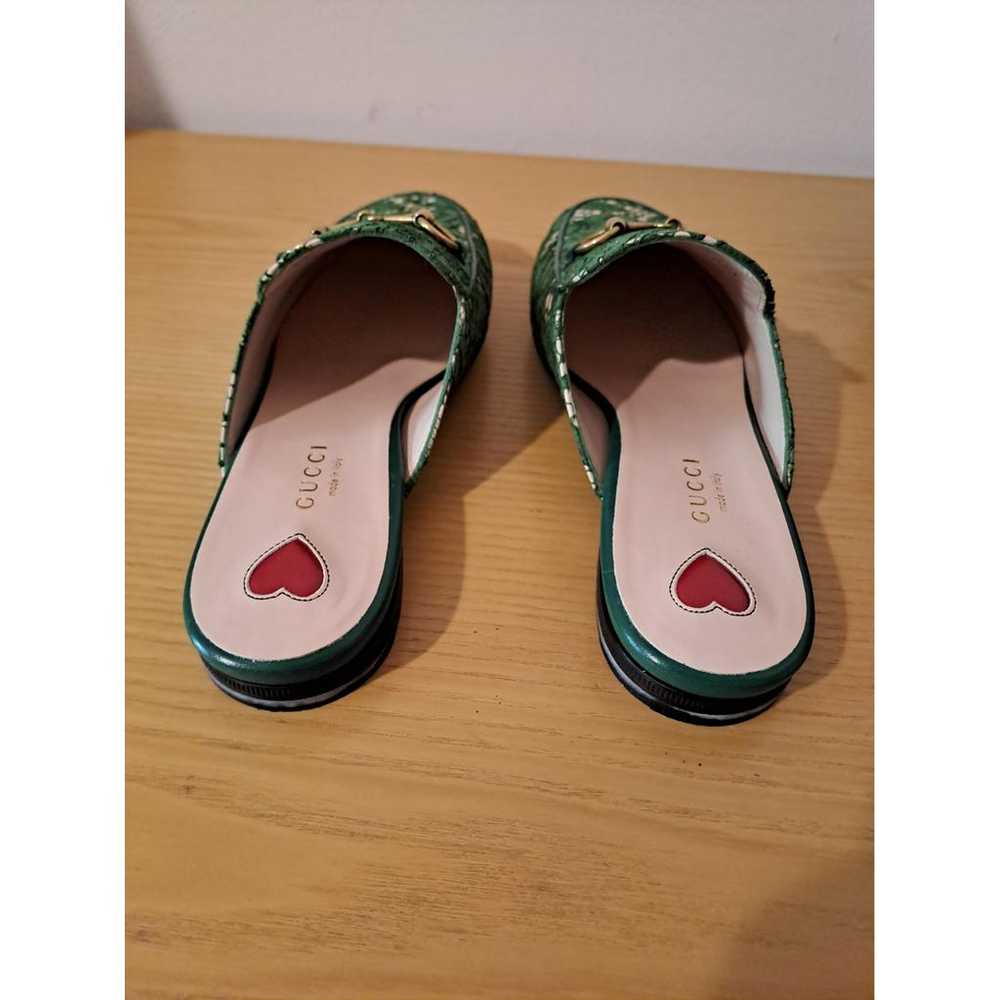 Gucci Princetown cloth mules & clogs - image 3